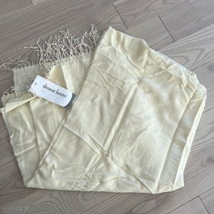 Dennis Basso cashmere/wool scarf blend